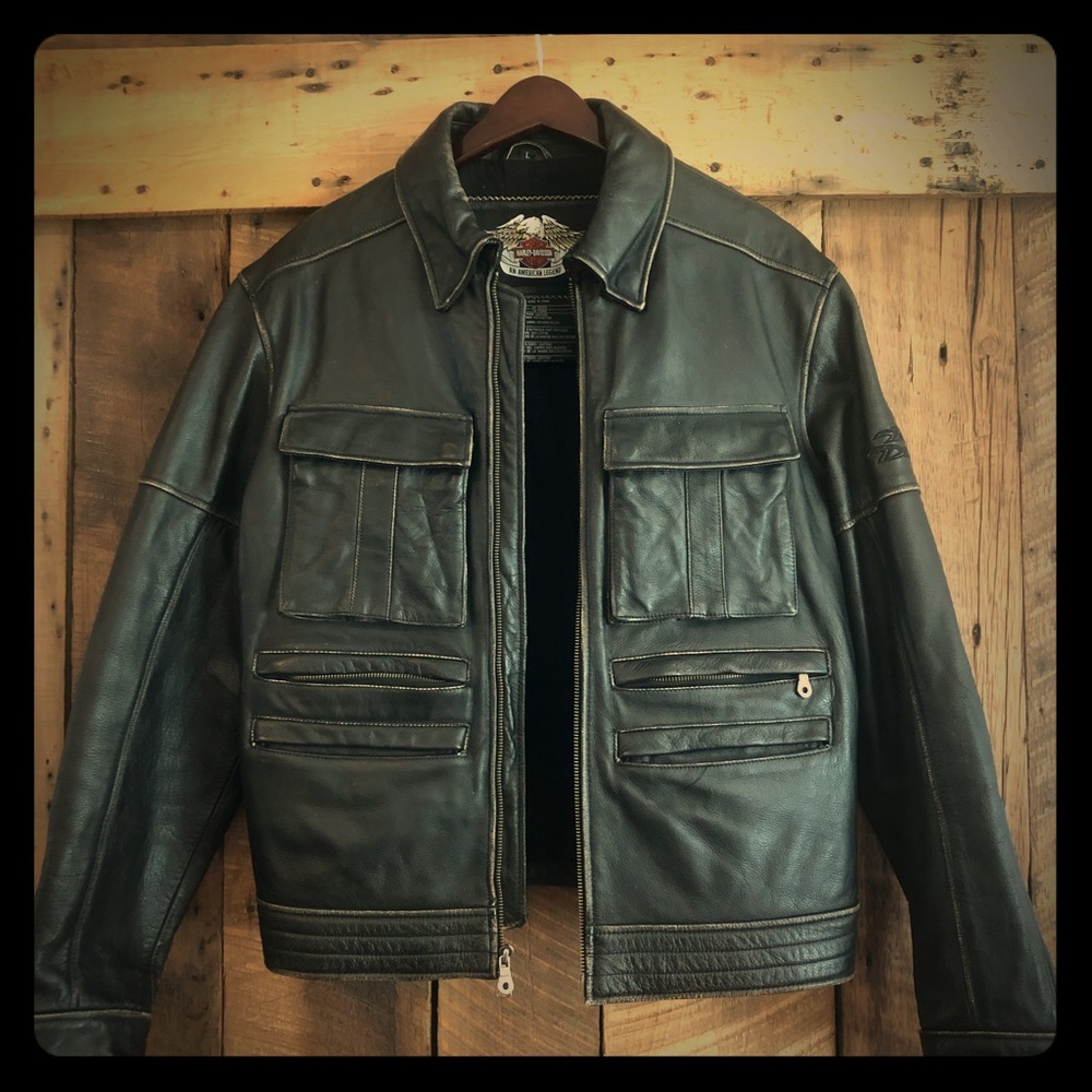 Men’s Harley Davidson Leather Jacket